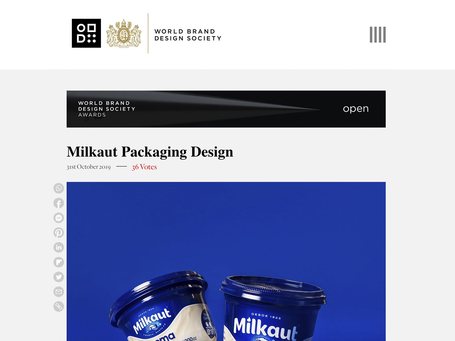 Milkaut in Web Brand Design!